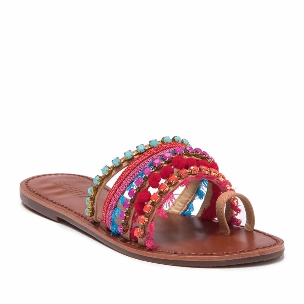 Schutz estelen embellished sandal